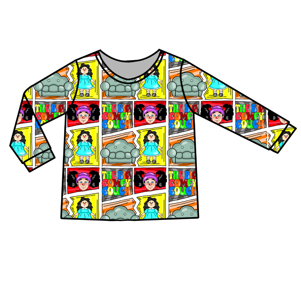 Couch Ruby Long Sleeve Bamboo Shirt - Pre Order
