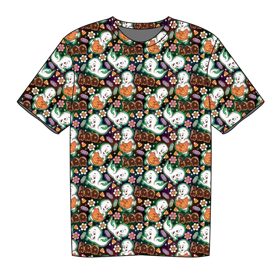 Glam Ghost - Jade Short Sleeve Bamboo Shirt - Pre Order