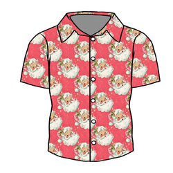 Jingle All the Way Men's Button Down - Bamboo - Pre Order - Christmas Special