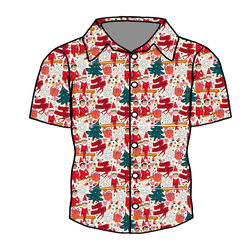 Milk & Mischief Men's Button Down - Bamboo - Pre Order - Christmas Special
