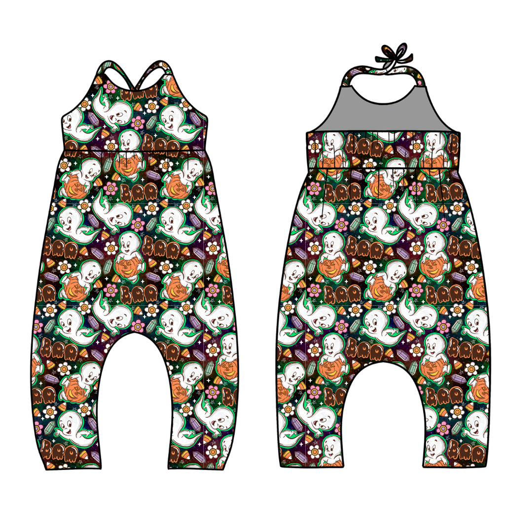 Glam Ghost - Brielle Halter Jumpsuit Knit - PRE ORDER