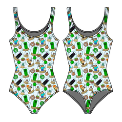 Christmas Crafts Sapphire Women's Tank Leotard - Bamboo - Pre Order - Christmas Special