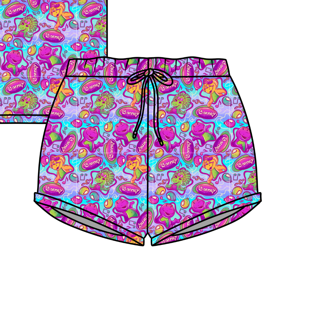 Imagination Jazzy Adult Pajama Bamboo Shorts - Pre Order