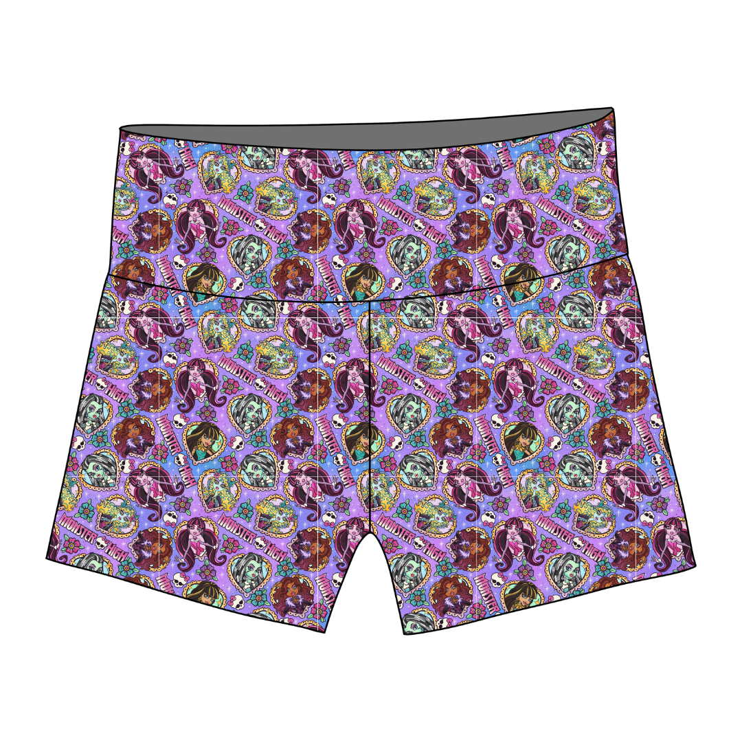 Ghoul Squad - Nola Biker Shorts Knit - PRE ORDER