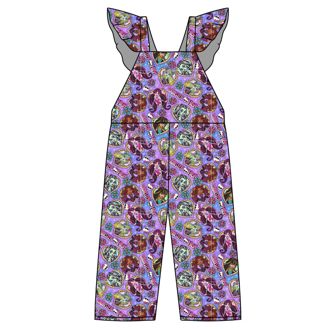 Ghoul Squad - Daisy Girl's Flutter Jumpsuit Knit - PRE ORDER