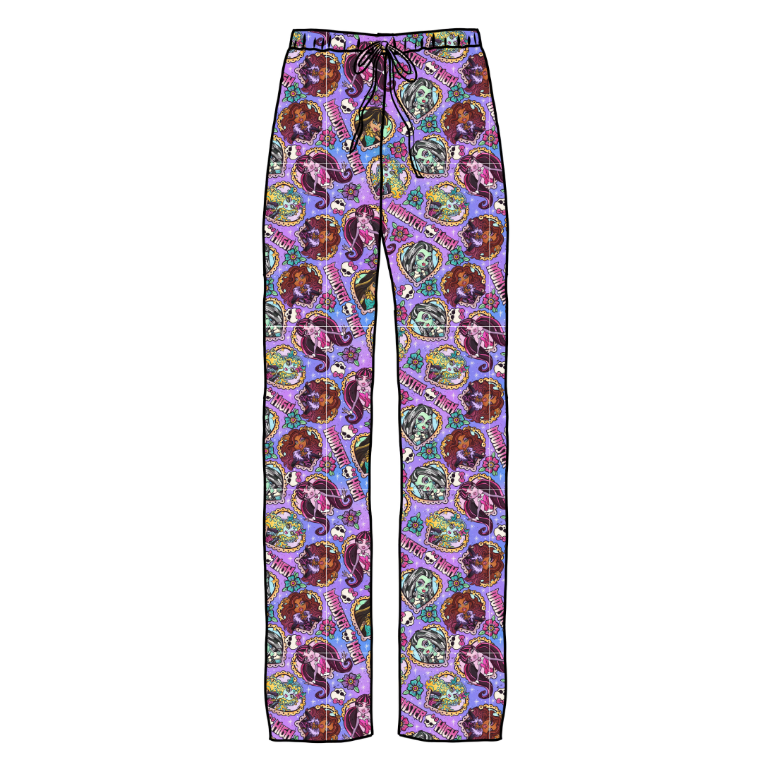 Ghoul Squad Cosmic Adult Bamboo Pants - Pre Order