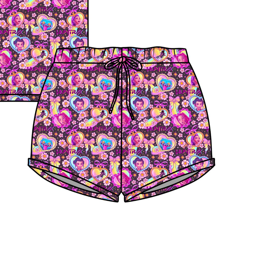 Soda Jazzy Adult Pajama Bamboo Shorts - Pre Order