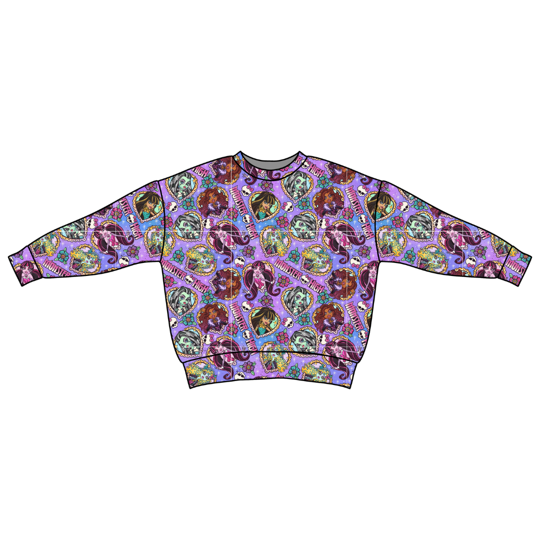 Ghoul Squad Zayn Oversized Pullover - PRE ORDER