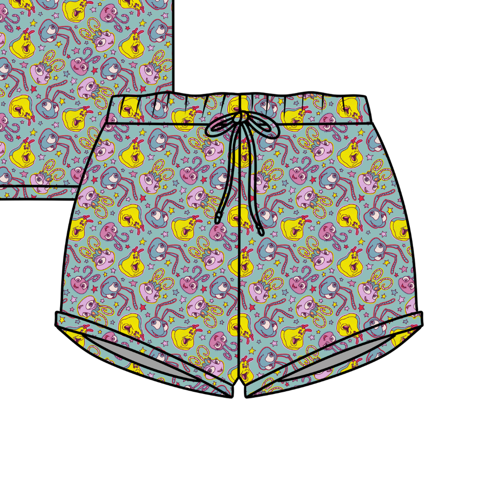 Bugs Jazzy Adult Pajama Bamboo Shorts - Pre Order