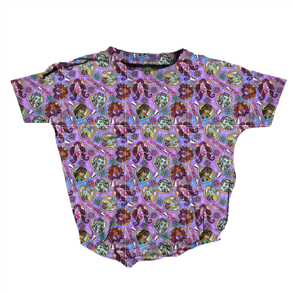 Ghoul Squad Opal Short Sleeve Bubble Bamboo - PRE ORDER