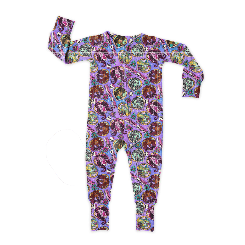 Ghoul Squad Dreamland Long Sleeve Sleeper Bamboo - PRE ORDER