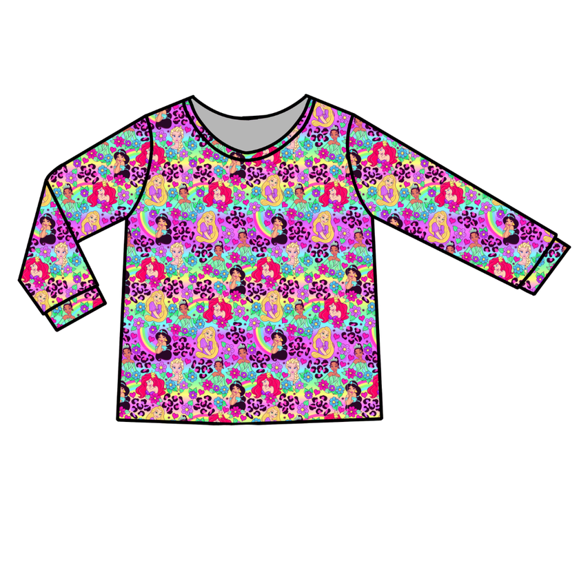 Dream Girl Era Ruby Long Sleeve Bamboo Shirt - Pre Order