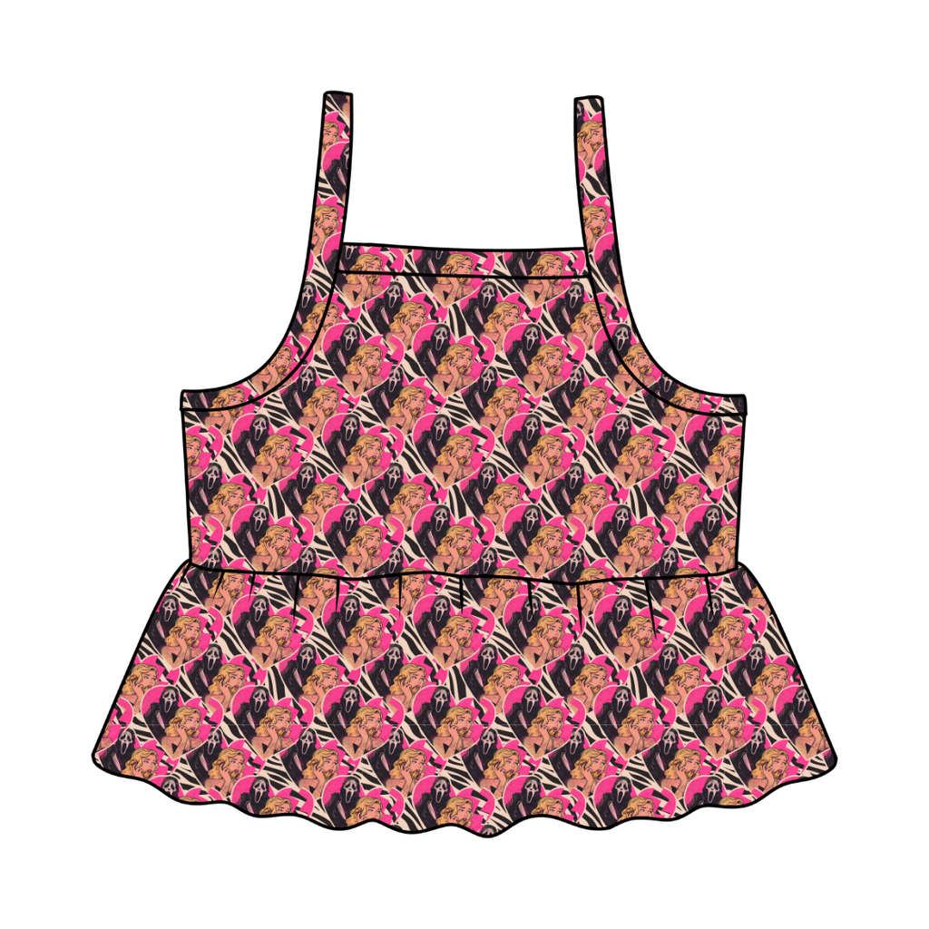 Call After Dark - Tootsie Peplum Tank Knit - PRE ORDER