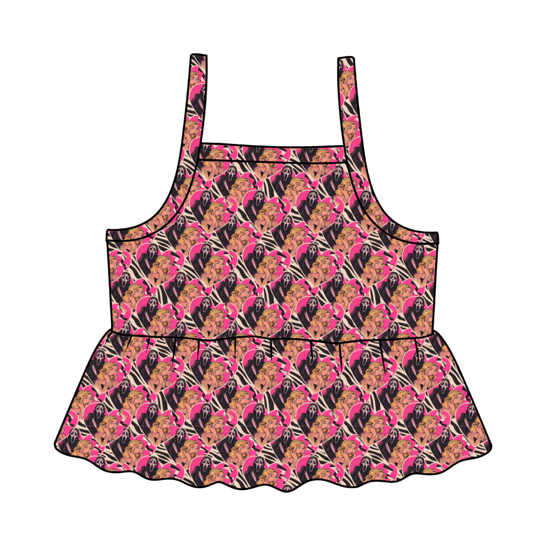 Call After Dark - Tootsie Peplum Tank Knit - PRE ORDER