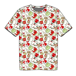Mistle Toe & Mischief Short Sleeve Shirt - Knit - Pre Order - Christmas Special