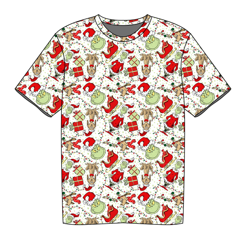 Mistle Toe & Mischief Dandy Short Sleeve Shirt - Knit - Pre Order - Christmas Special