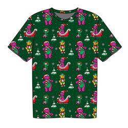 Dino Days of Christmas Short Sleeve Shirt - Knit - Pre Order - Christmas Special