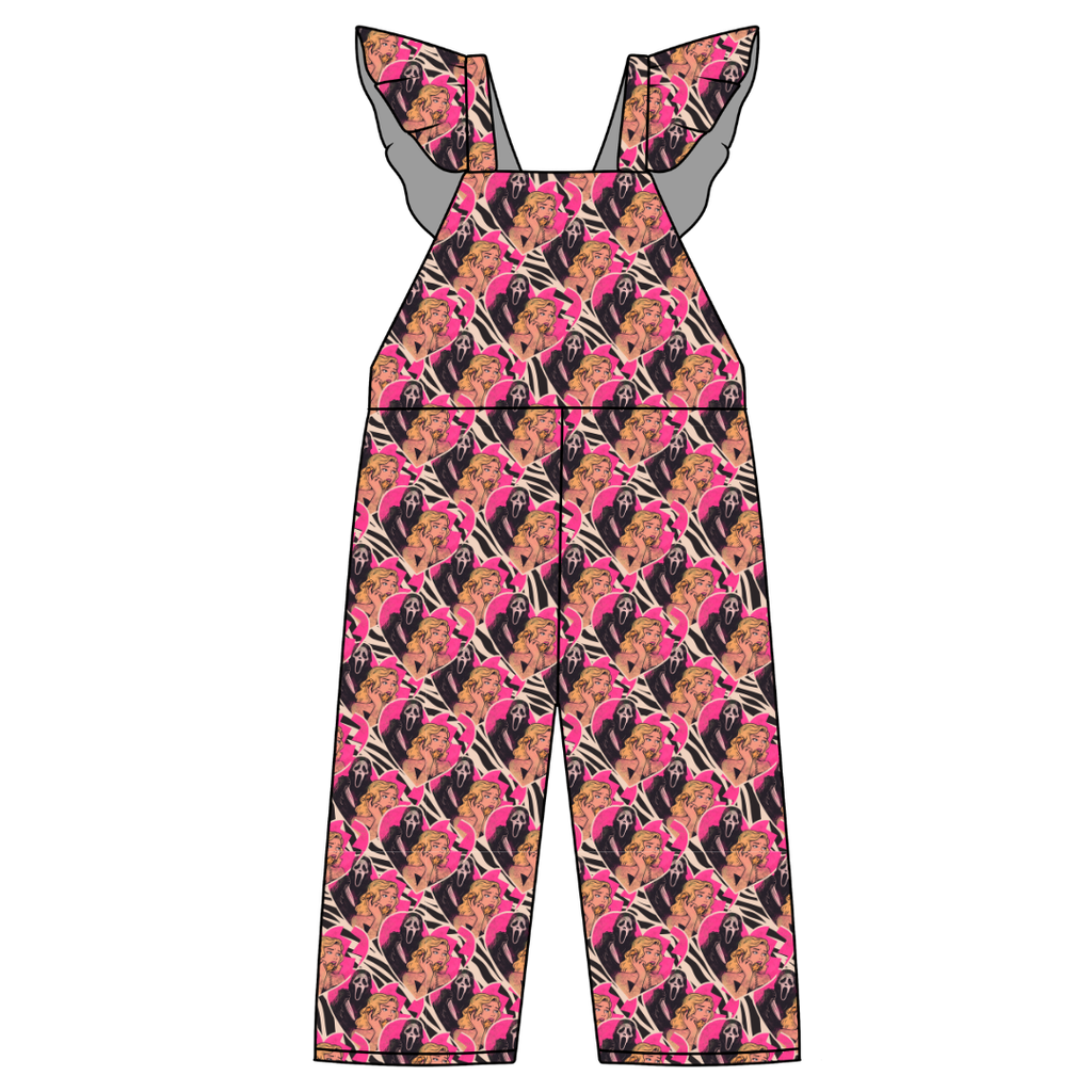 Call After Dark - Daisy Girl's Flutter Jumpsuit Knit - PRE ORDER