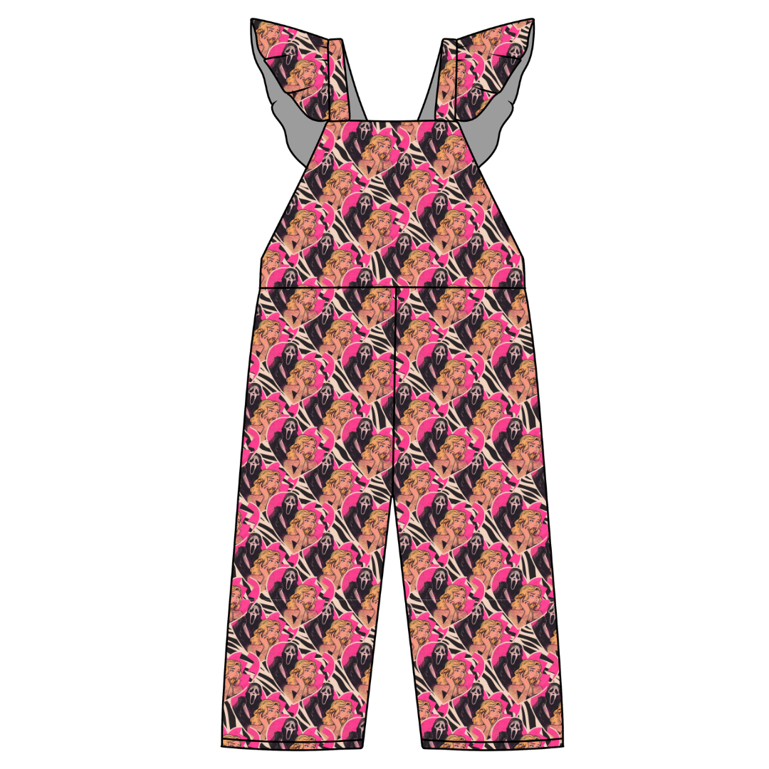 Call After Dark - Daisy Girl's Flutter Jumpsuit Knit - PRE ORDER
