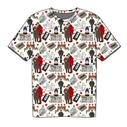 Alone at Home Dandy Short Sleeve Shirt - Knit - Pre Order - Christmas Special