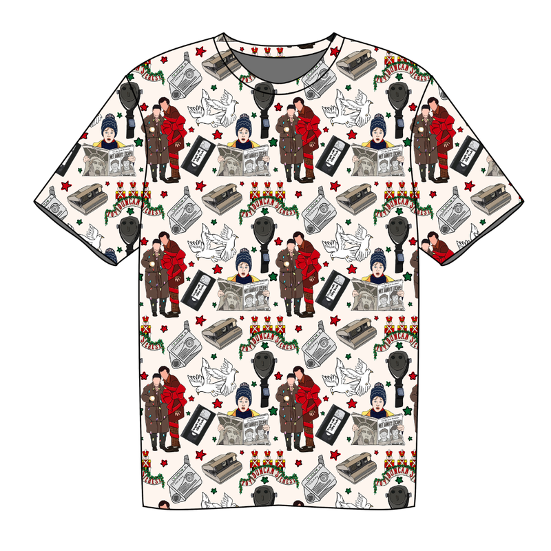 Alone at Home Dandy Short Sleeve Shirt - Knit - Pre Order - Christmas Special