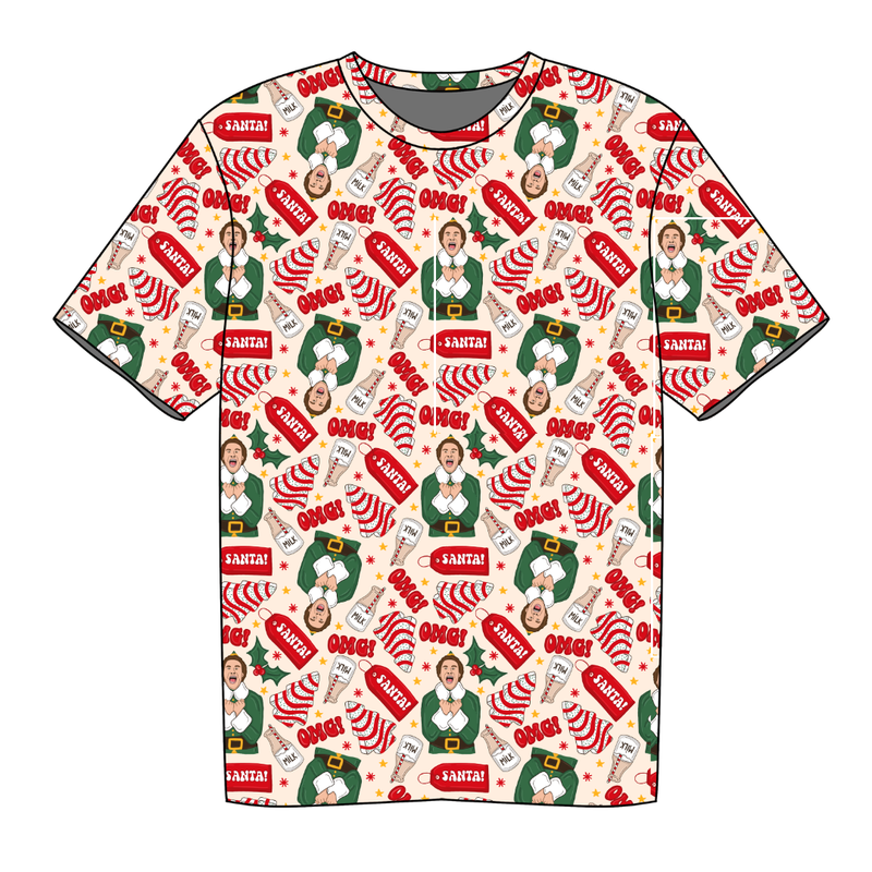 World's Best Elf Short Sleeve Shirt - Knit - Pre Order - Christmas Special