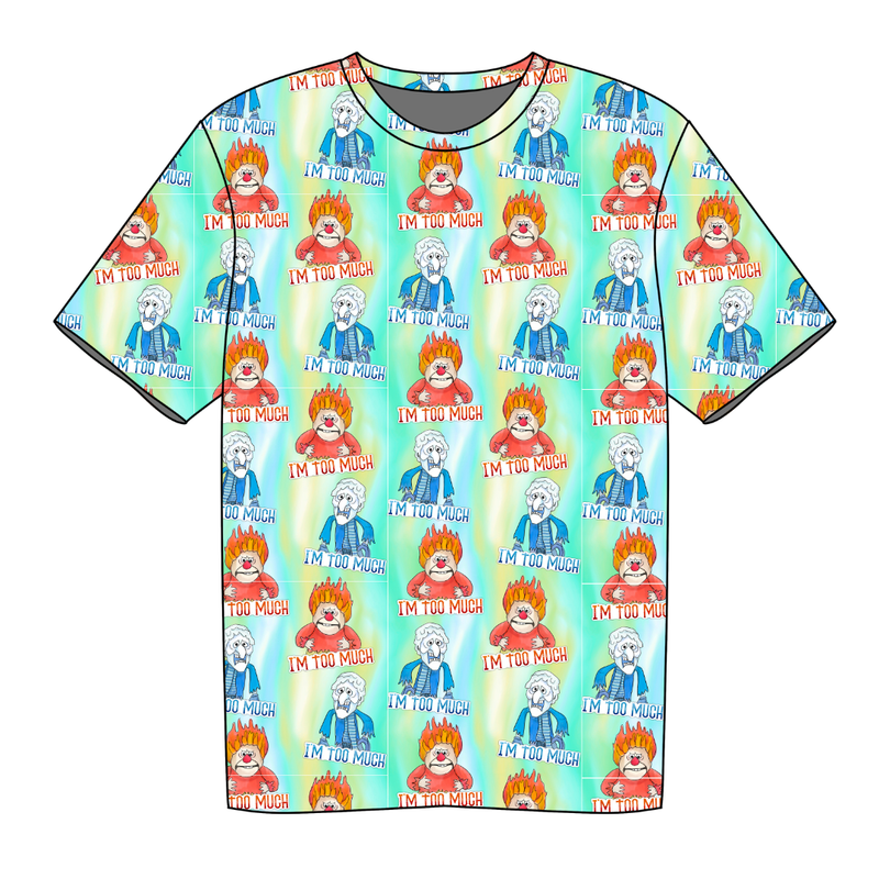 Too Much Christmas Dandy Short Sleeve Shirt - Knit - Pre Order - Christmas Special