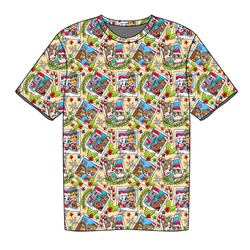 Paws & Claus Short Sleeve Shirt - Knit - Pre Order - Christmas Special