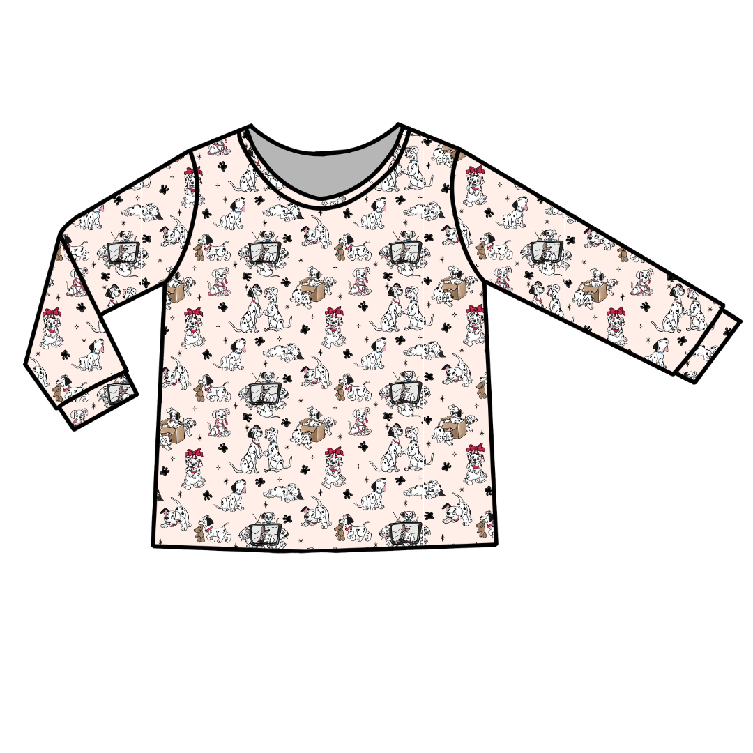 Spots & Daydreams Ruby Long Sleeve Bamboo Shirt - Pre Order
