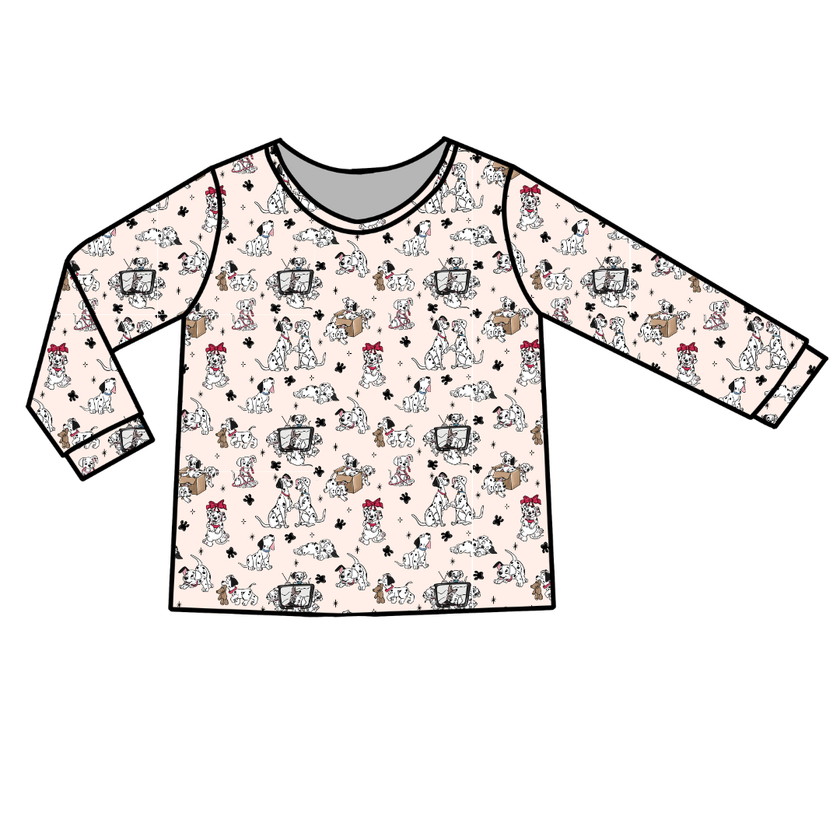 Spots & Daydreams Ruby Long Sleeve Bamboo Shirt - Pre Order