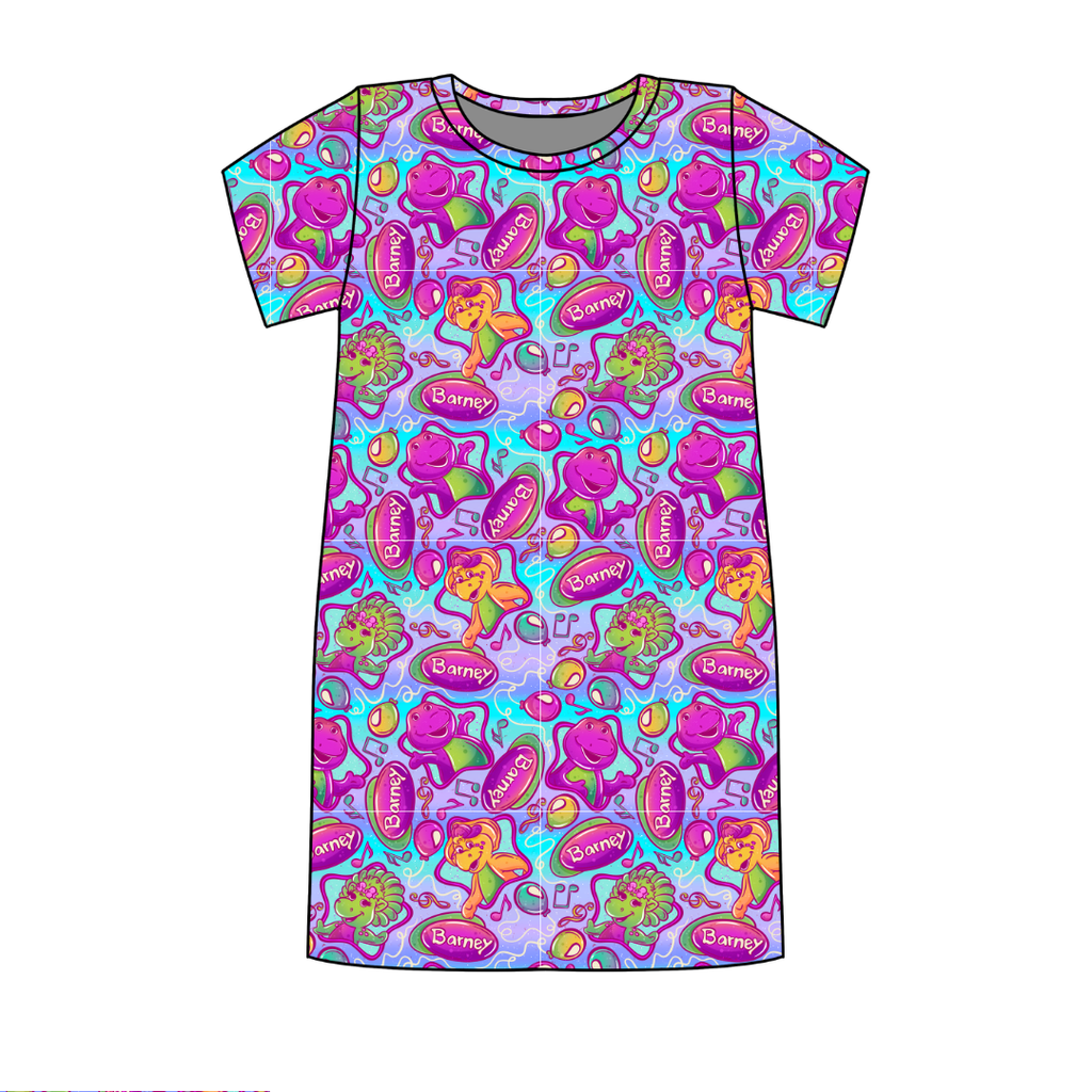 Imagination Poppy Oversized Sleep Shirt Bamboo - Pre Order