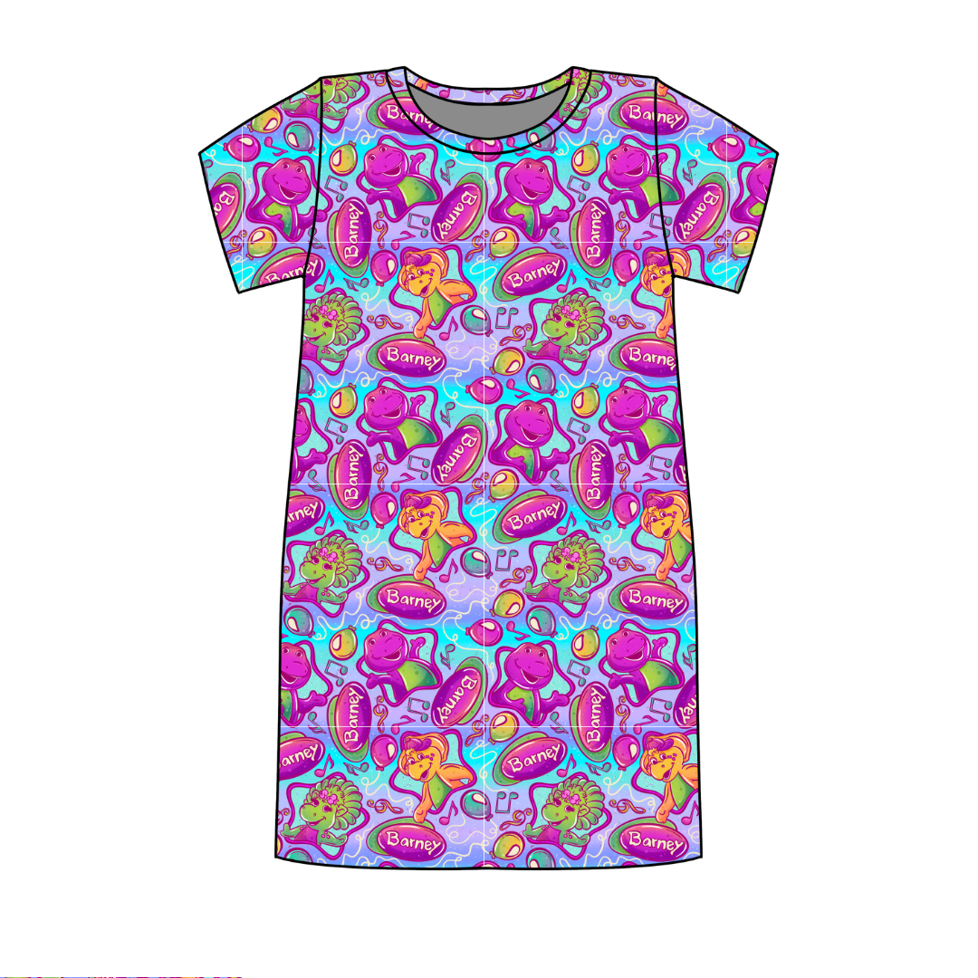Imagination Poppy Oversized Sleep Shirt Bamboo - Pre Order