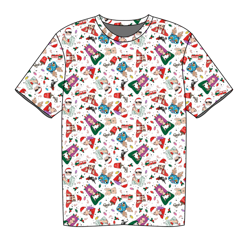 Holiday Harmony Short Sleeve Shirt - Knit - Pre Order - Christmas Special