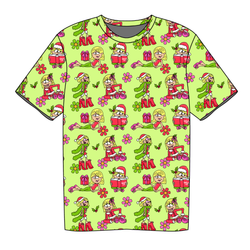 Merry Girl Era Short Sleeve Shirt - Knit - Pre Order - Christmas Special
