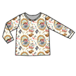 Ahoy, Matey! Ruby Long Sleeve Bamboo Shirt - Pre Order