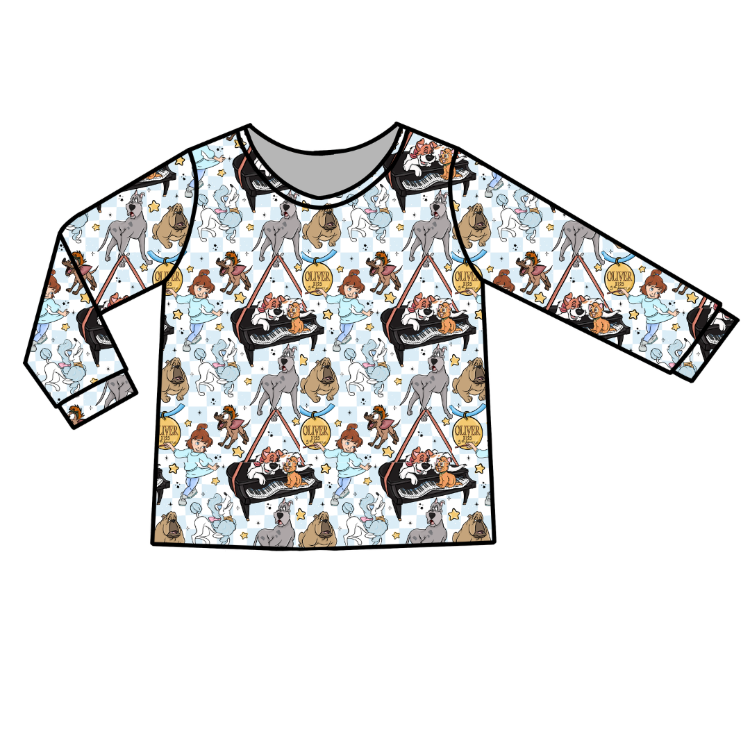 Big City Besties Ruby Long Sleeve Bamboo Shirt - Pre Order