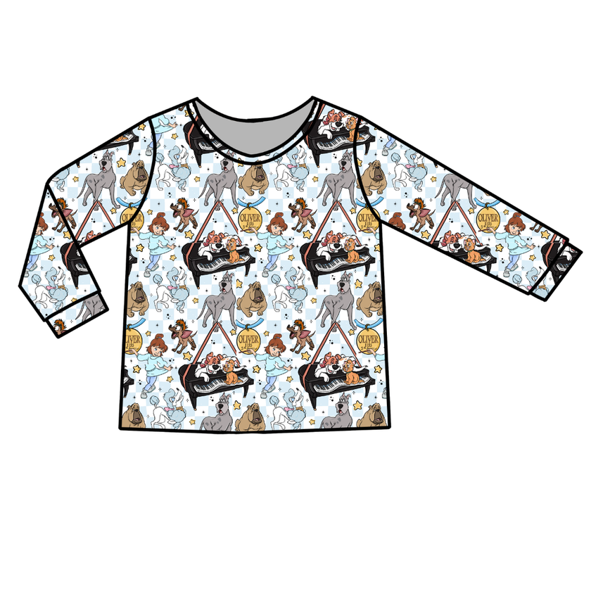 Big City Besties Ruby Long Sleeve Bamboo Shirt - Pre Order