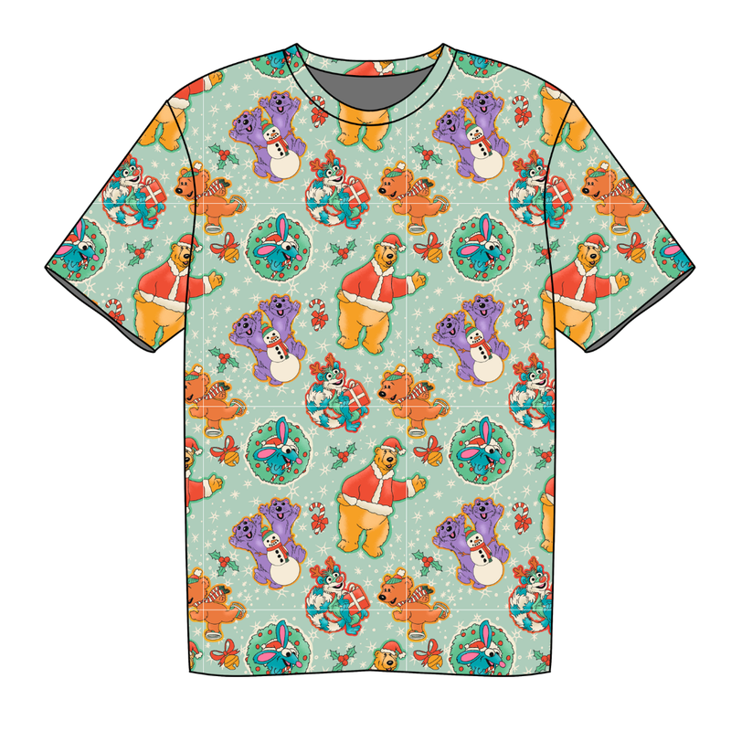 Christmas at the Big House Jade Adult Short Sleeve Shirt - Bamboo - Pre Order - Christmas Special