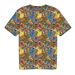 Merry Street Friends Short Sleeve Shirt - Knit - Pre Order - Christmas Special