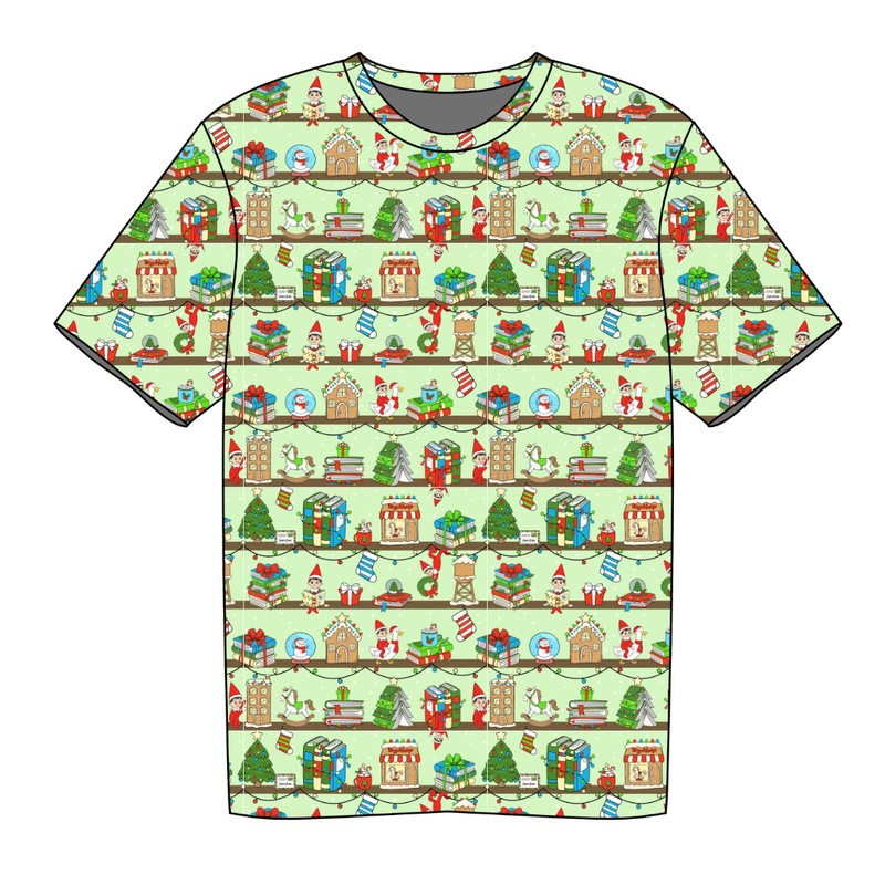 Holiday Hide & Seek Dandy Short Sleeve Shirt - Knit - Pre Order - Christmas Special