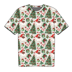 Evergreen Dreams Short Sleeve Shirt - Knit - Pre Order - Christmas Special