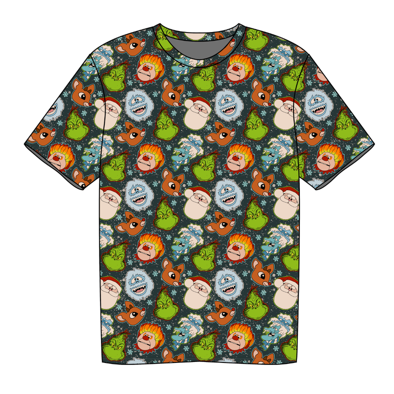 Classic Christmas Mischief Short Sleeve Shirt - Knit - Pre Order - Christmas Special