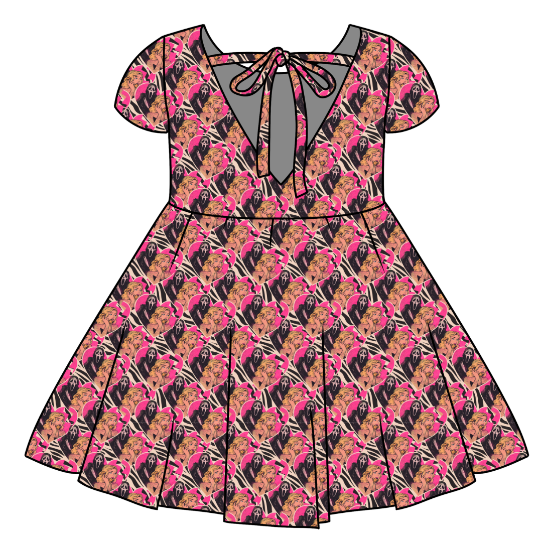 CALL AFTER DARK - Honey Girl's Twirl Dress Bamboo - PRE ORDER