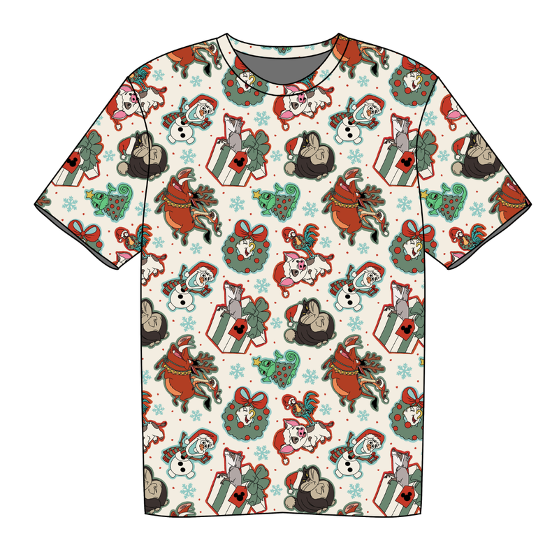 Christmas Sidekicks Short Sleeve Shirt - Knit - Pre Order - Christmas Special