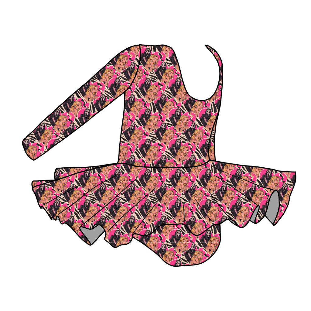 CALL AFTER DARK - Grace Long Sleeve Skirted Leotard - PRE ORDER