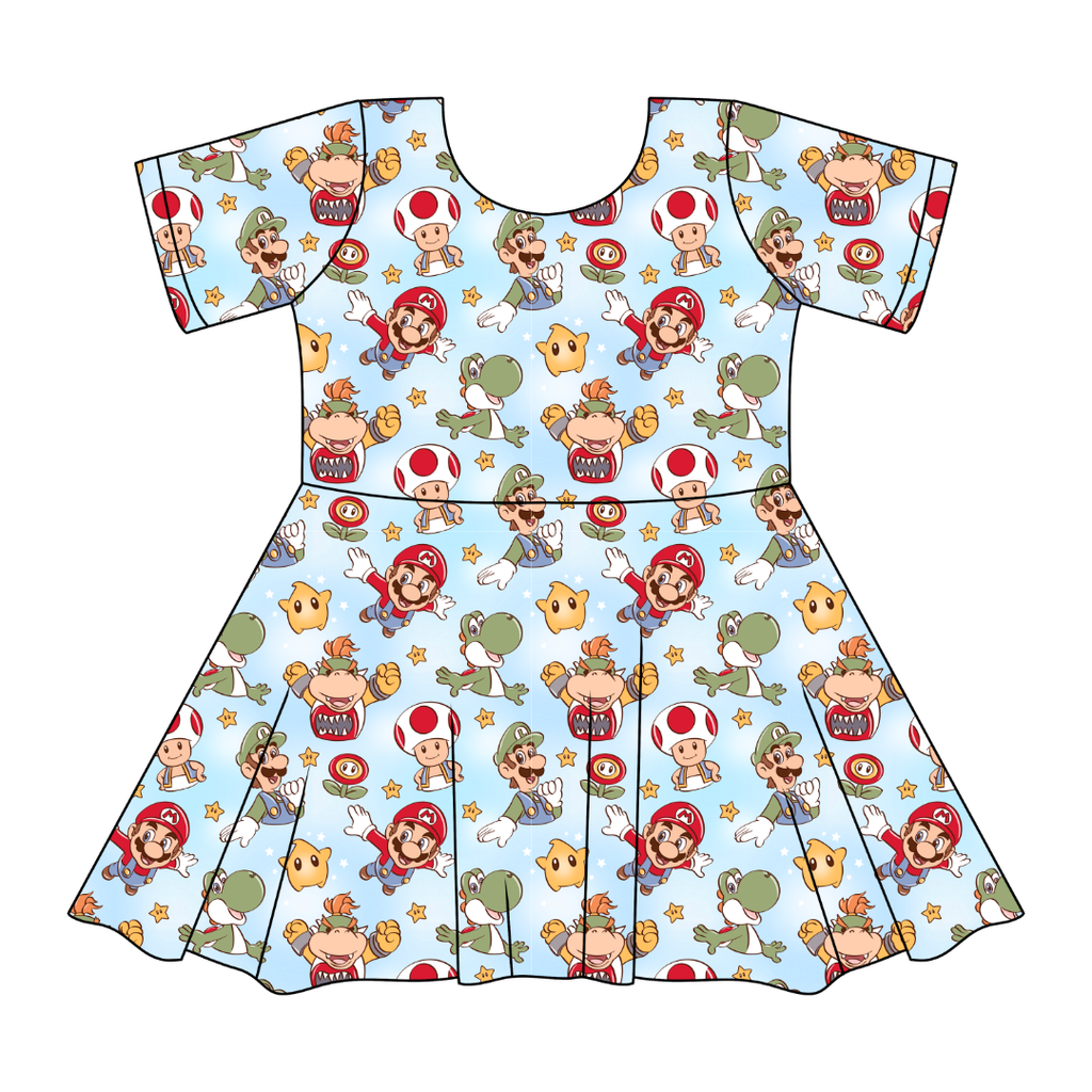 Dino Might - SIERRA - KNIT TWIRL DRESS - PRE ORDER