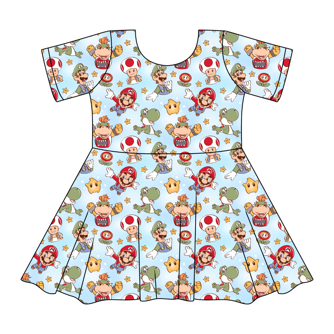 Dino Might - SIERRA - KNIT TWIRL DRESS - PRE ORDER
