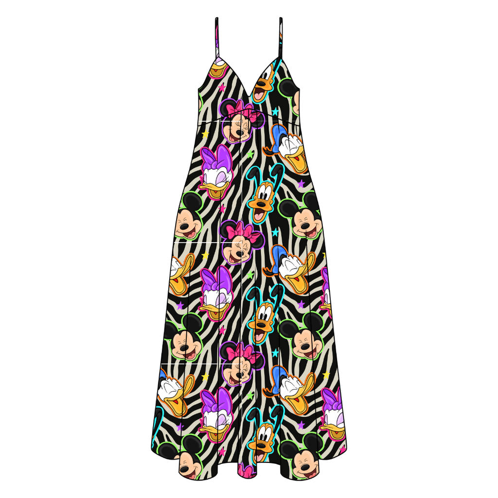 Throwback Crew Harper Women's Low Back Dress Bamboo - Pre Order