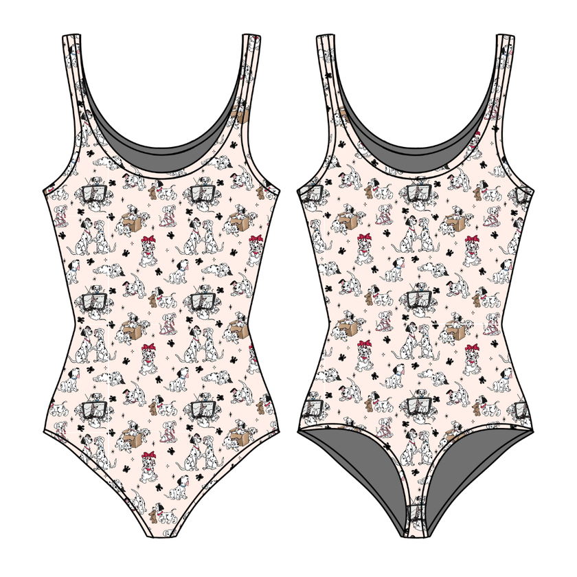 Spots & Daydreams Sapphire Women's Bamboo Leotard - Pre Order