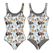 Big City Besties Sapphire Women's Bamboo Leotard - Pre Order